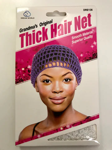 Dream World Grandma's Original Thick Hair Net Assorted Colors #DRE126