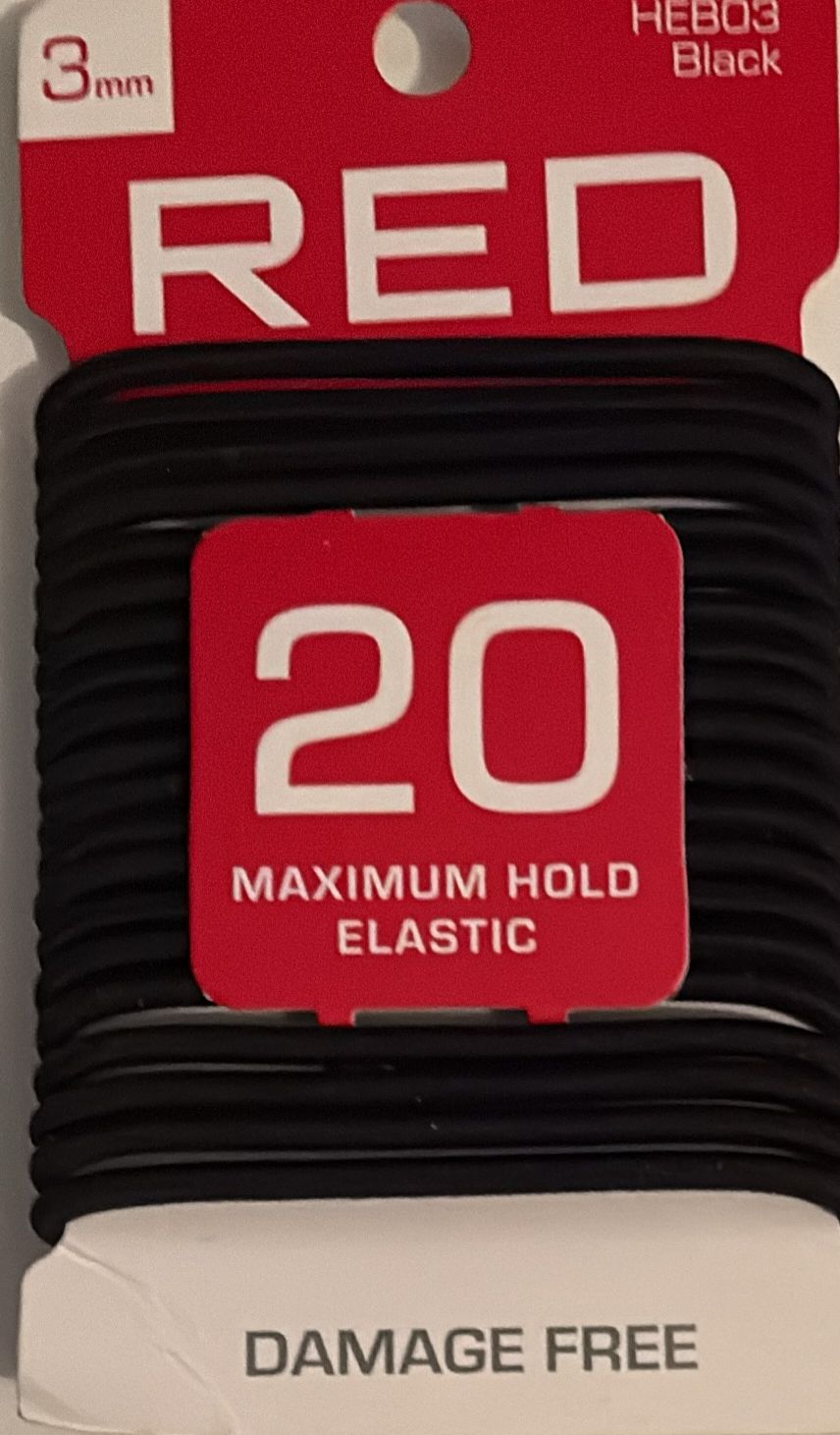 KISS Elastic Band Hair Tie (20 PCS) 3 MM