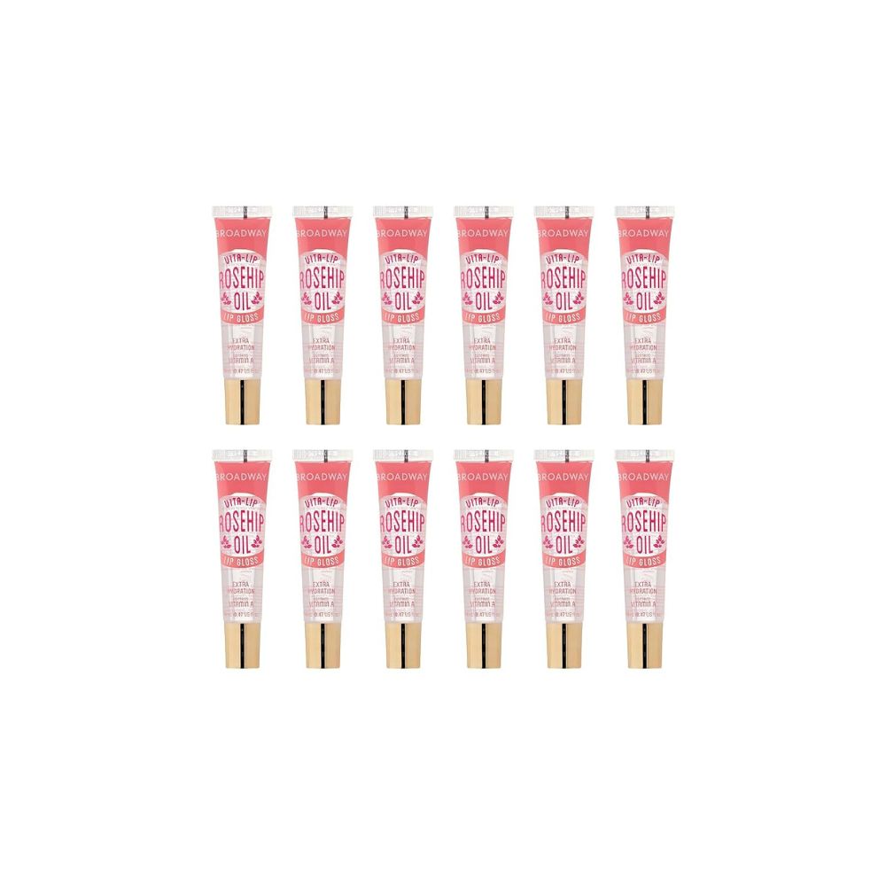 Broadway Vita-Lip Clear Lip Gloss : Rosehip