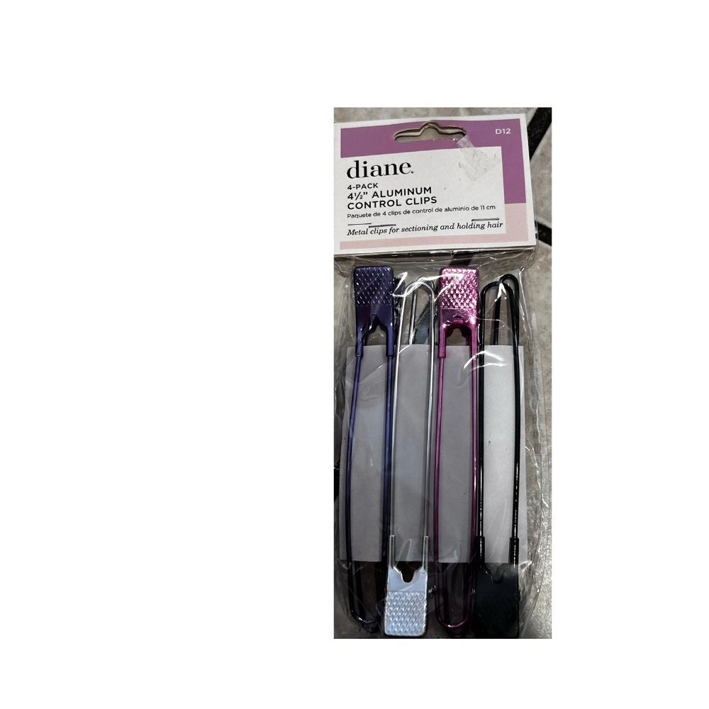 DIANE 4 1/2 " PACK 4 ALUMINIUM CONTROL CLIPS