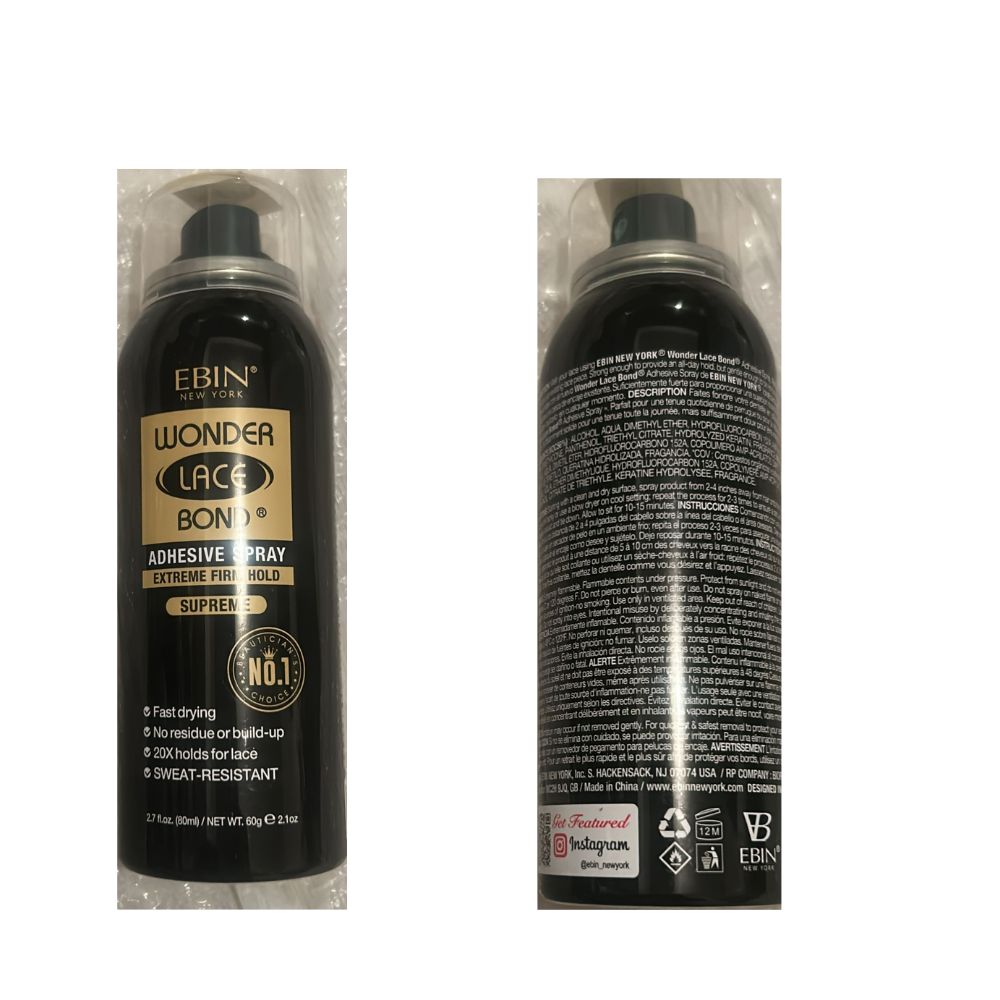 Ebin Wonder Lace Bond Adhesive Spray