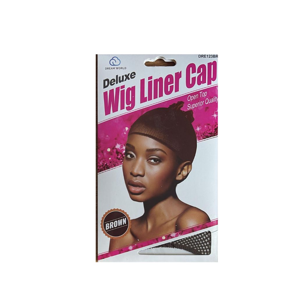 DREAM WORLD DELUXE WIG LINER CAP BROWN
