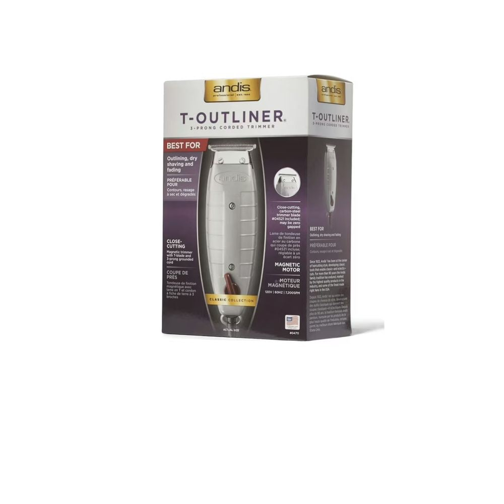 ANDIS T-OUTLINER  professional trimmer barber, saloon, haircut, clippers