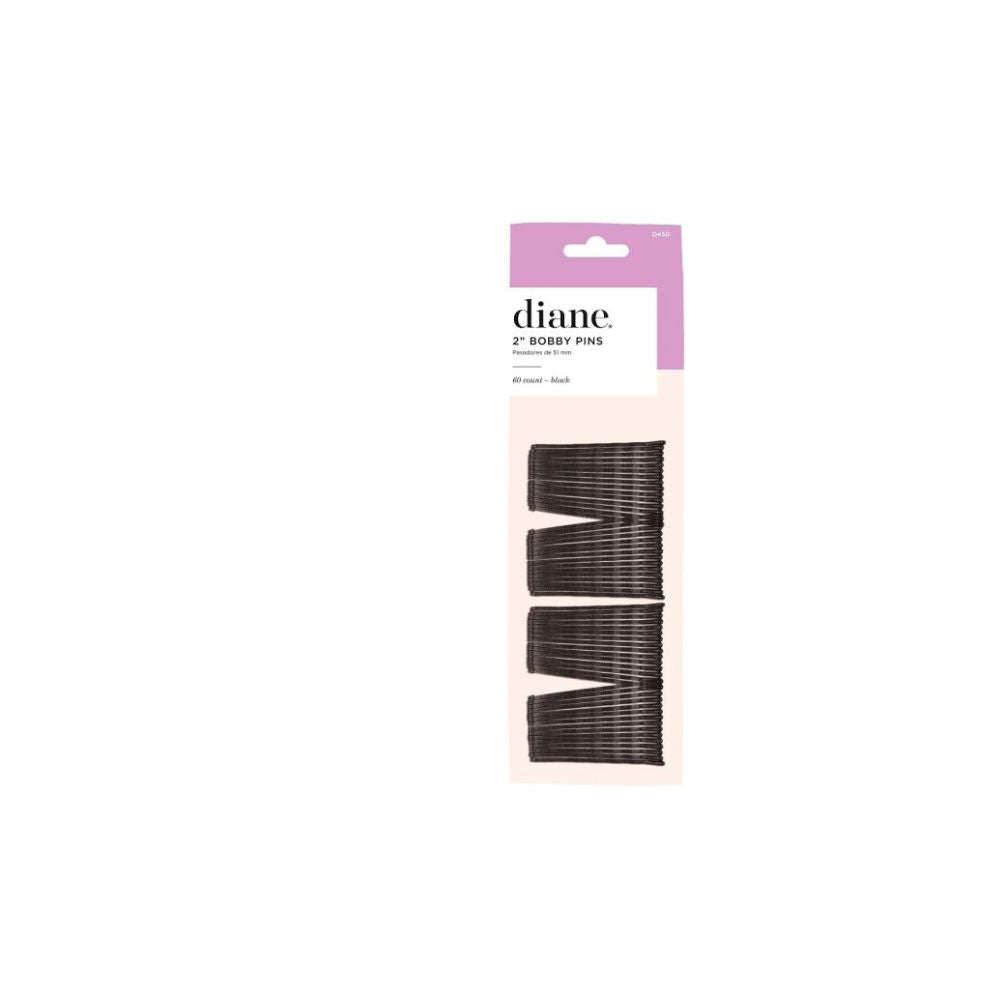 Diane Bobby Pins 2" Black - 60 Count #D450