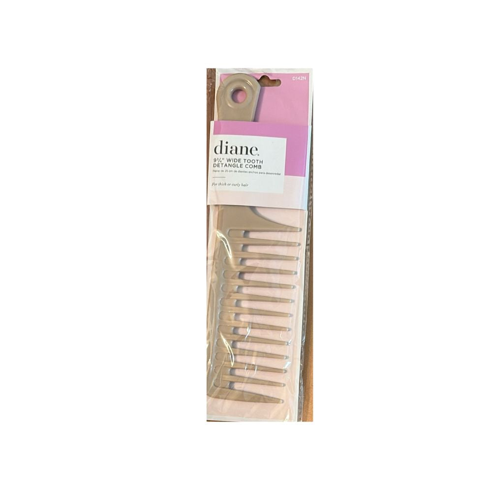 9 3/4" wide tooth detangle comb