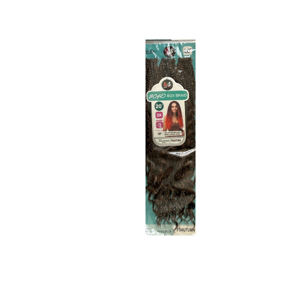Bobbi Boss Boho Box Braid Curly Tips 20" :FSAUTUMN :20X3