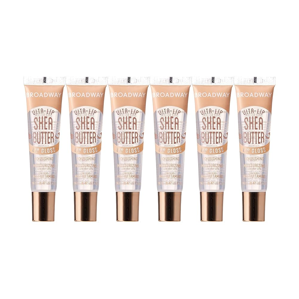 Broadway Vita-Lip Clear Lip Gloss : shea butter