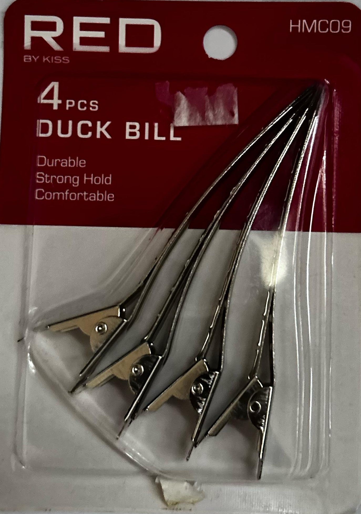 RED BY KISS 4 PCS DUCK BILL