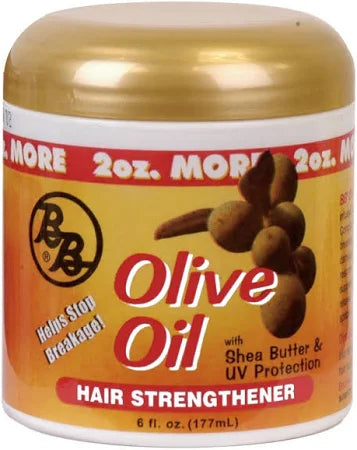 Bronner Bros Olive Oil Hair Strengthener 6 Oz