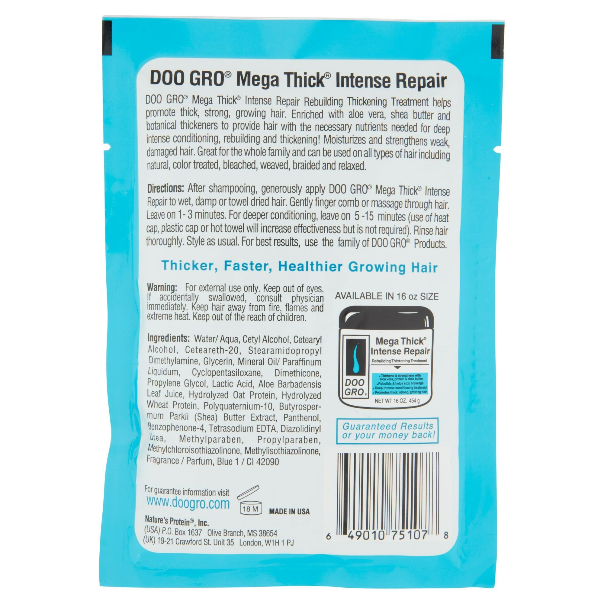 Doo Gro Doo Gro Mega Thick Intensive Repair Treatment, 1.75 oz