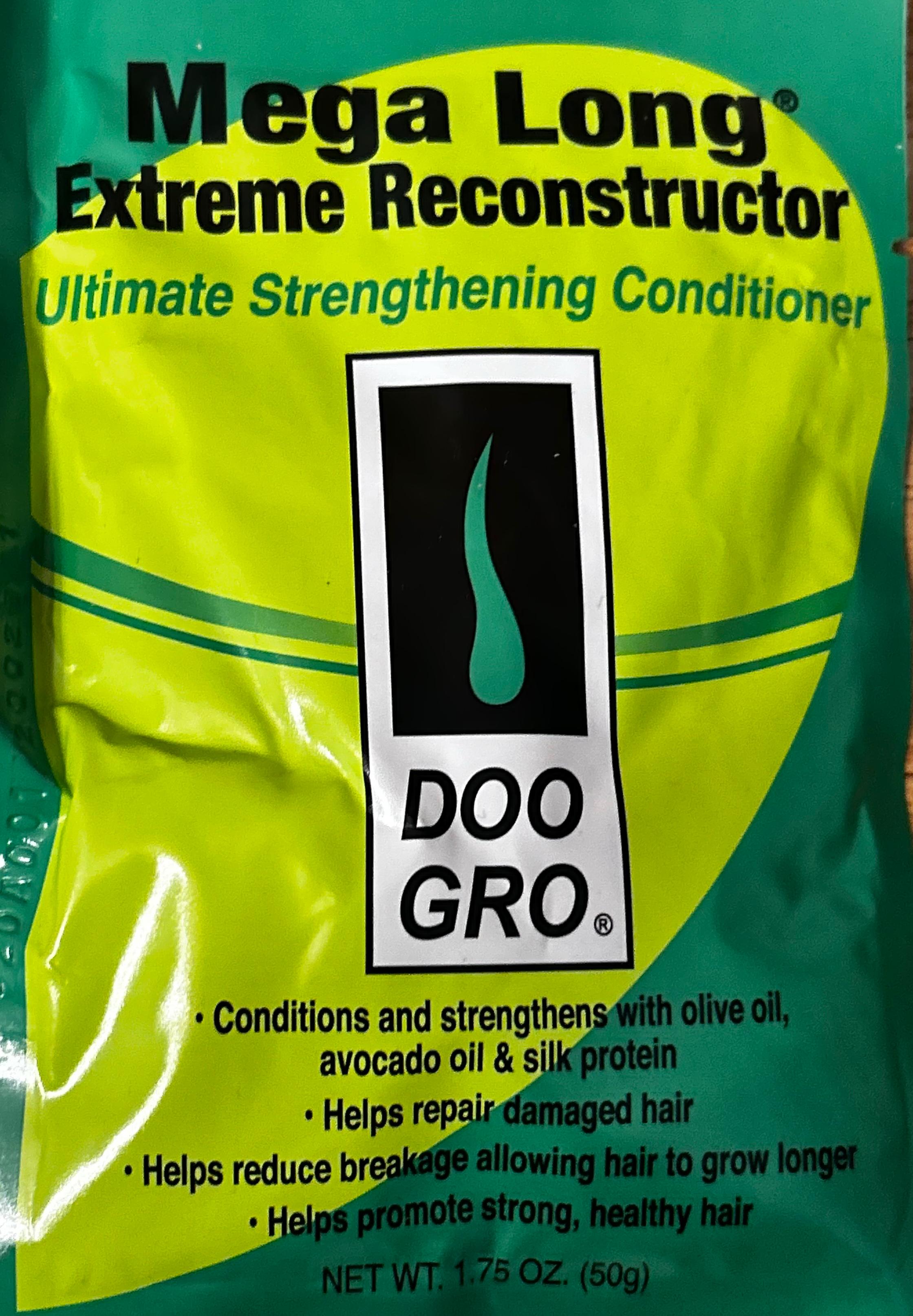 Doo Gro Mega Long Color Protection Daily Conditioner with Olive & Avocado Oil, 1.75 oz,