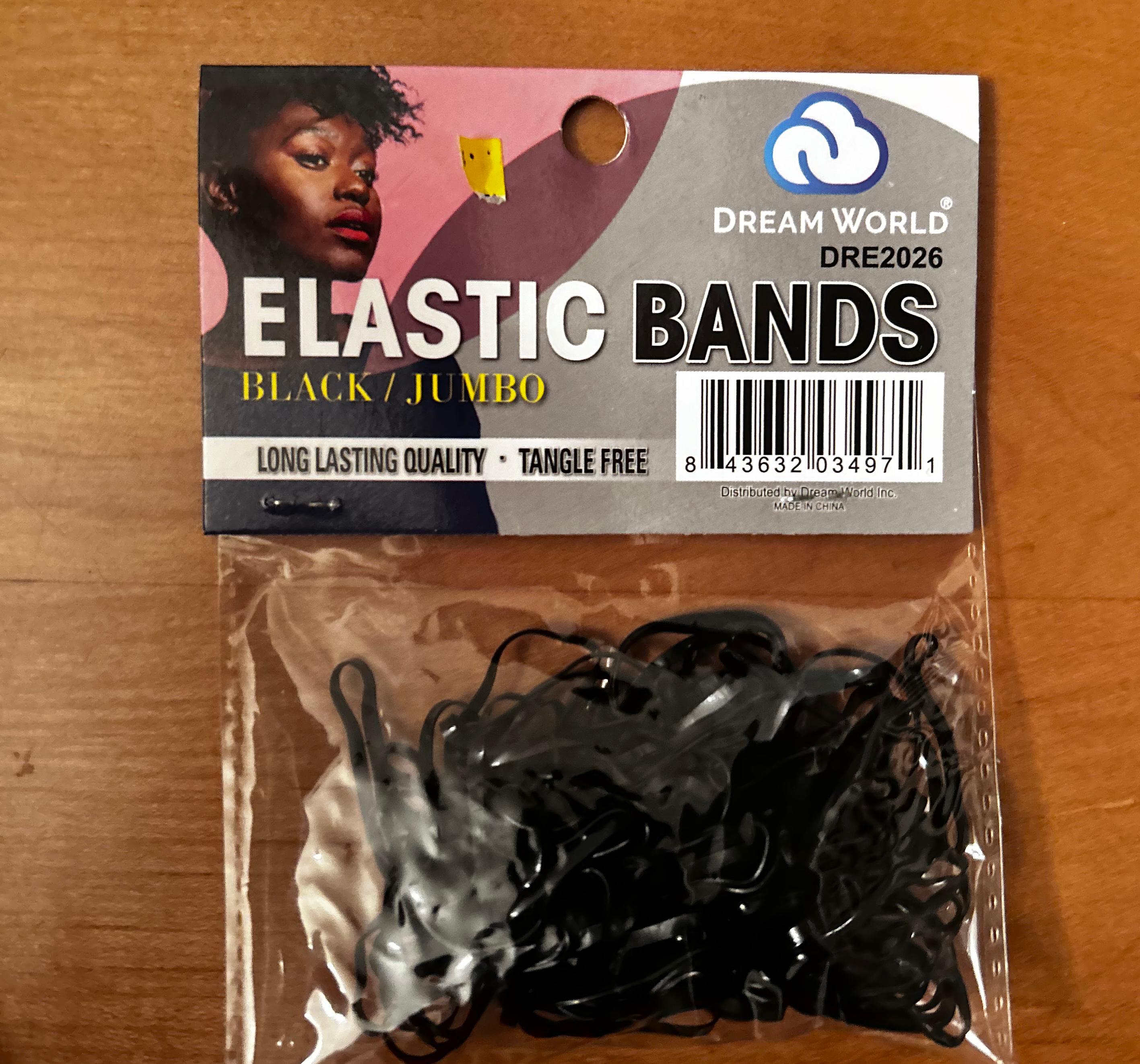 ELASTIC BANDS BLACK
