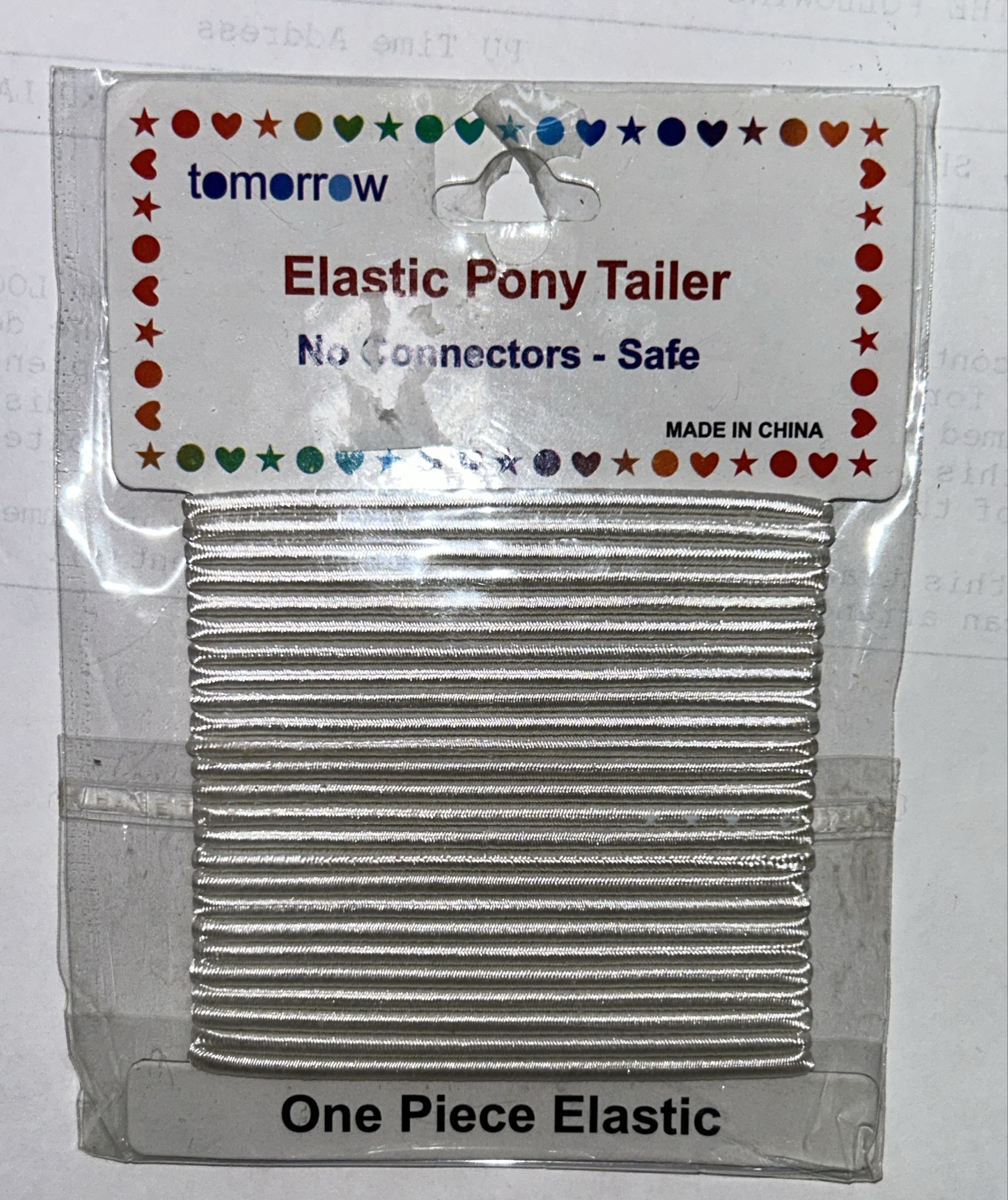 ELASTIC PONY TAILER