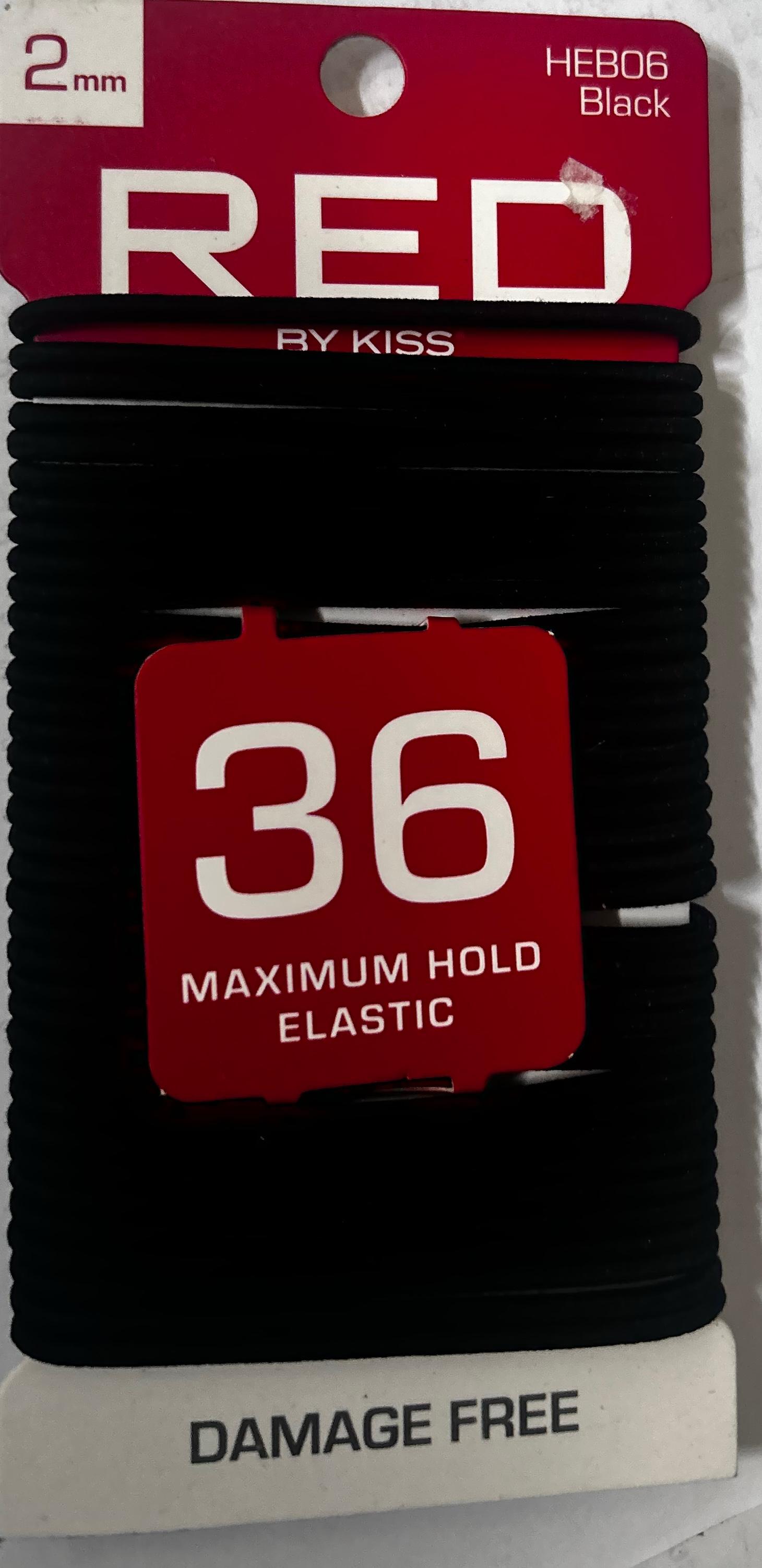 KISS Elastic Band  Hold Hair Tie 36 PCS