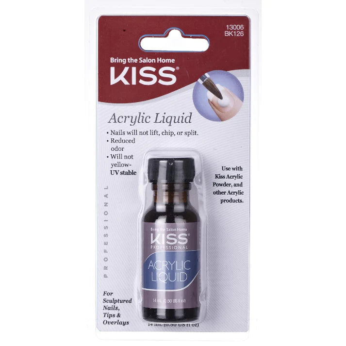 Kiss Professional Acrylic Liquid 0.5 oz BK126