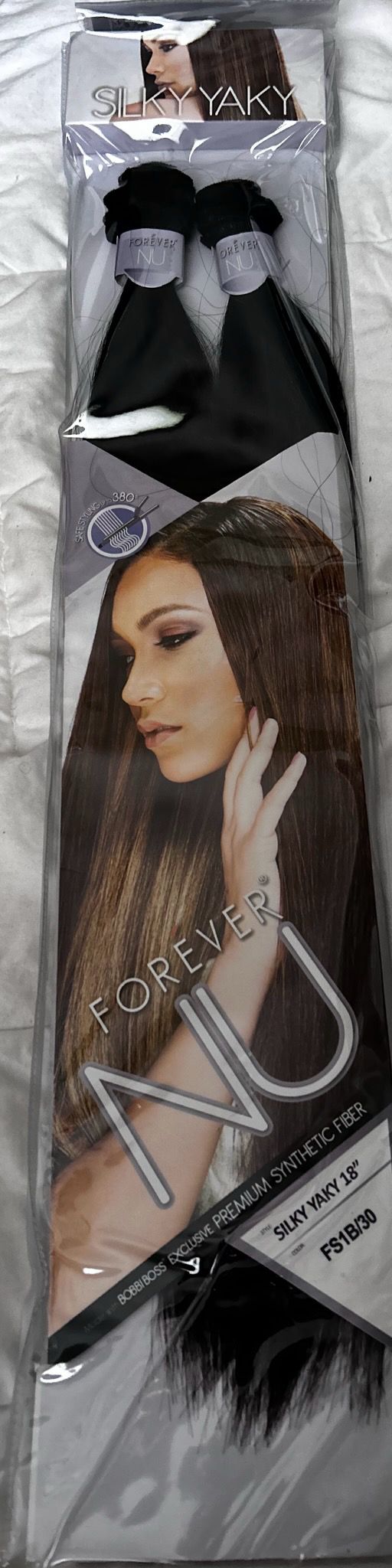 SILKY YAKY 18" Color : FS1B/30