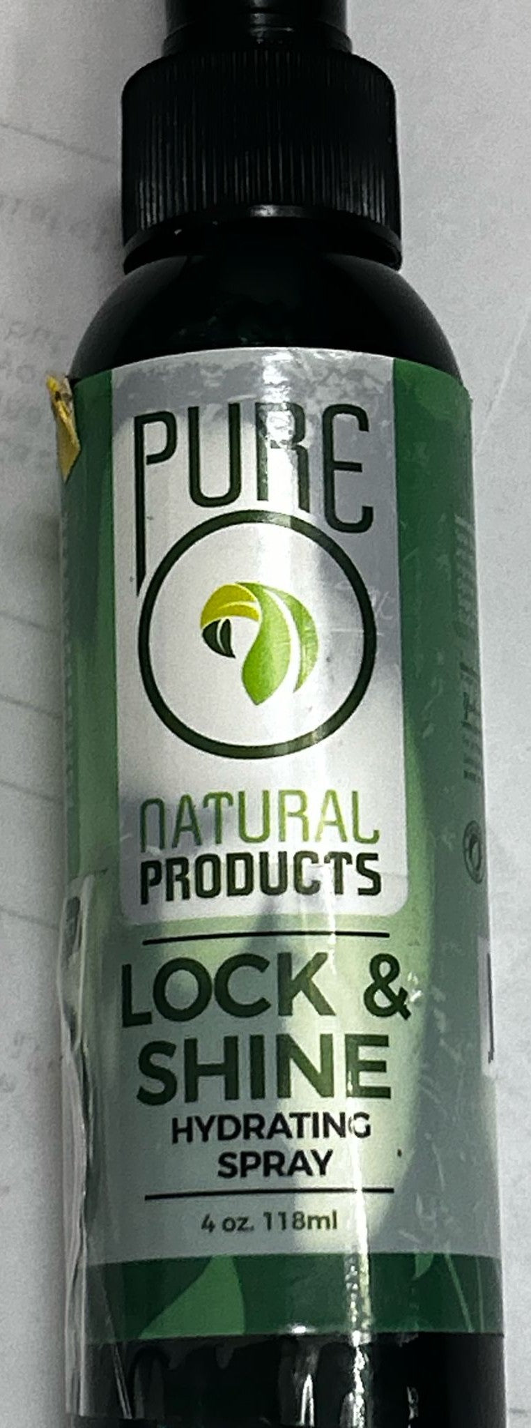 Pure O Natural Lock & Shine Hydrating Spray 4oz