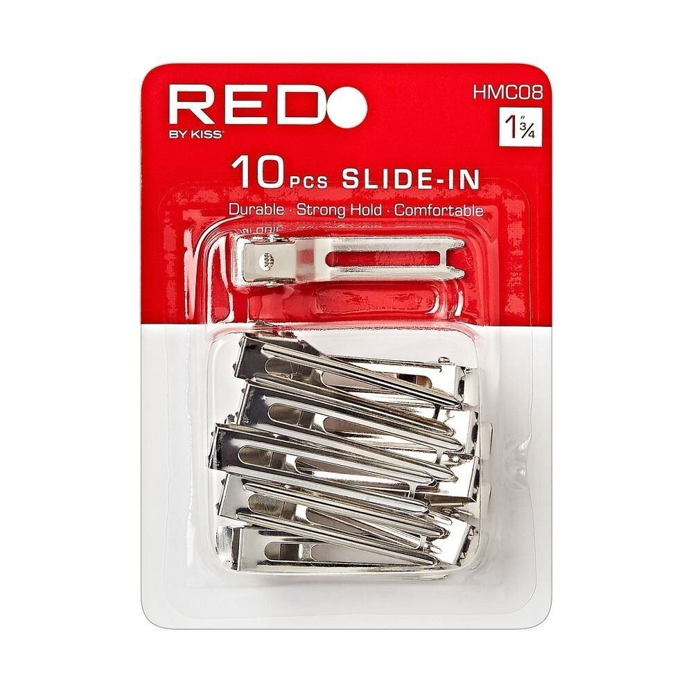 RED 10 PCS SLIDE IN 1" 3/4