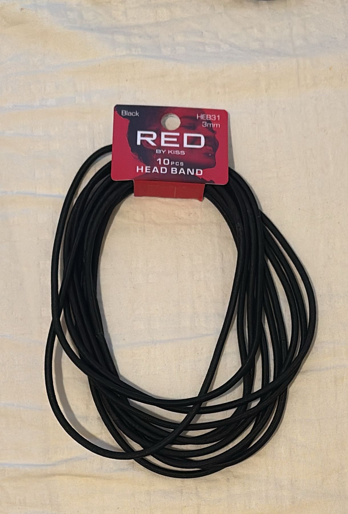 Red By Kiss 10pcs Head Band 5mm HEB31