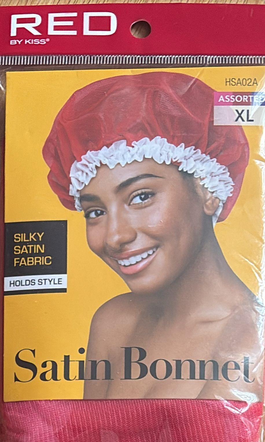 Red by Kiss Silky Satin Bonnet XL