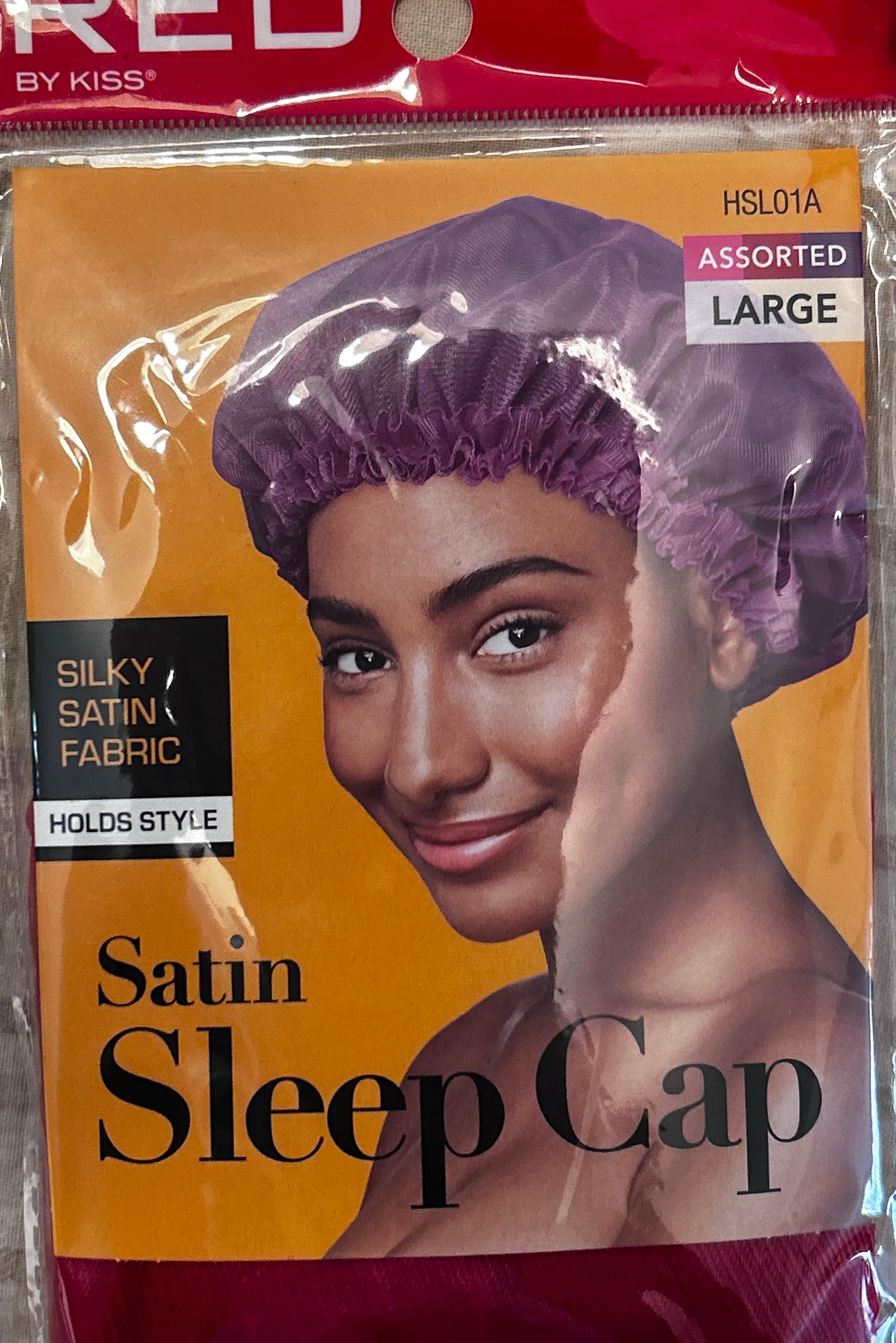 RED BY KISS SATIN SLEEP CAP ASSORTED