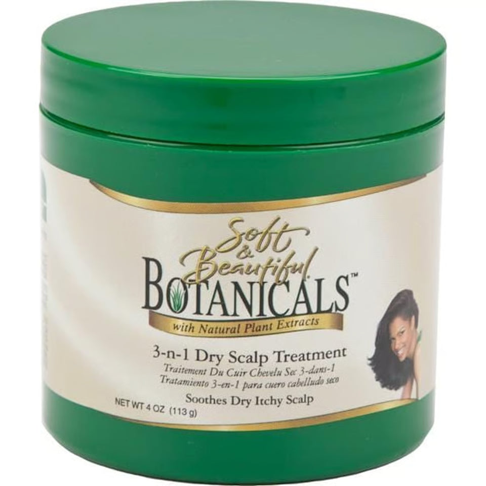 Soft & Beautiful Botanical 3-N-1 Dry Scalp Treatment 4 oz