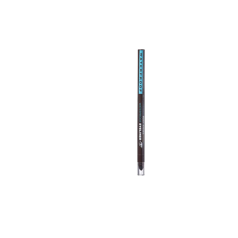 Ruby Kisses  Waterproof Auto Eyeliner Pencil: Brown_RAEW05