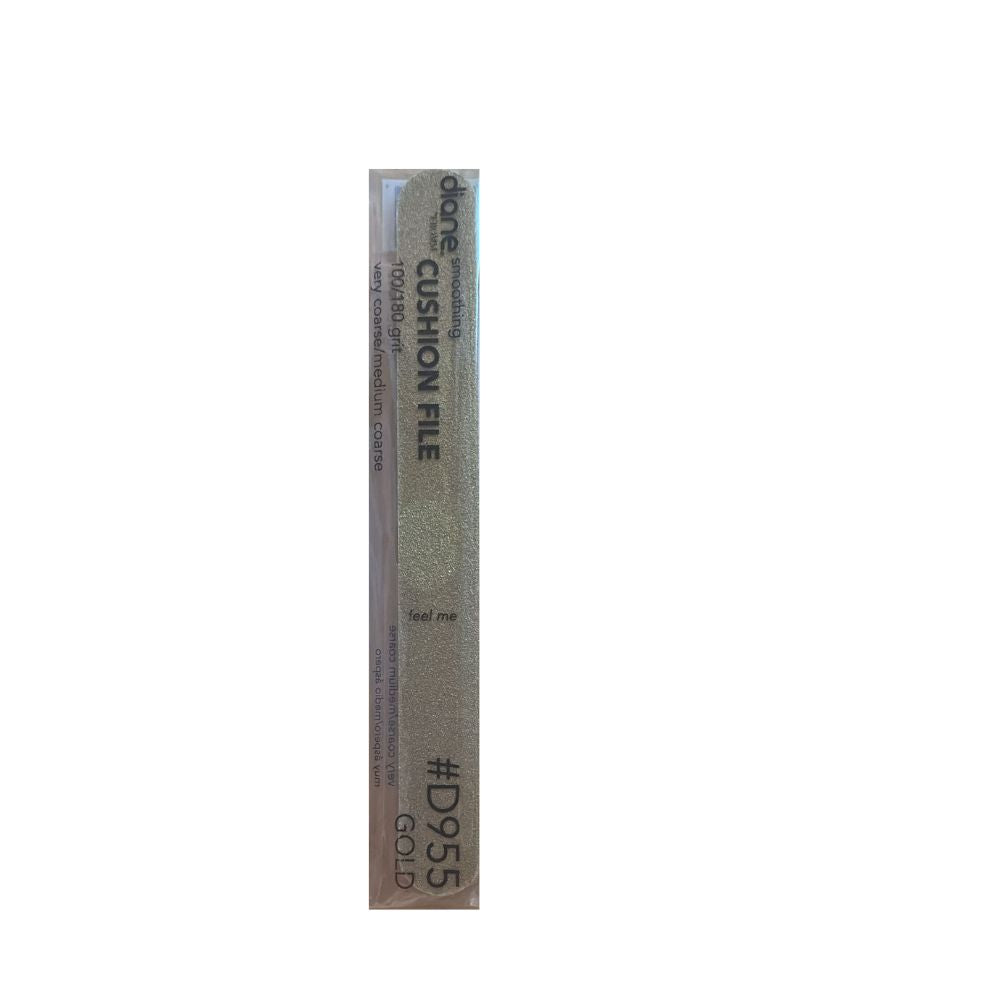 Diane Cushion File D# 955 100/180 grit gold