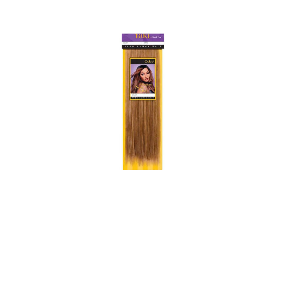 Outre Premium New Yaki 100%  Human Hair 16"