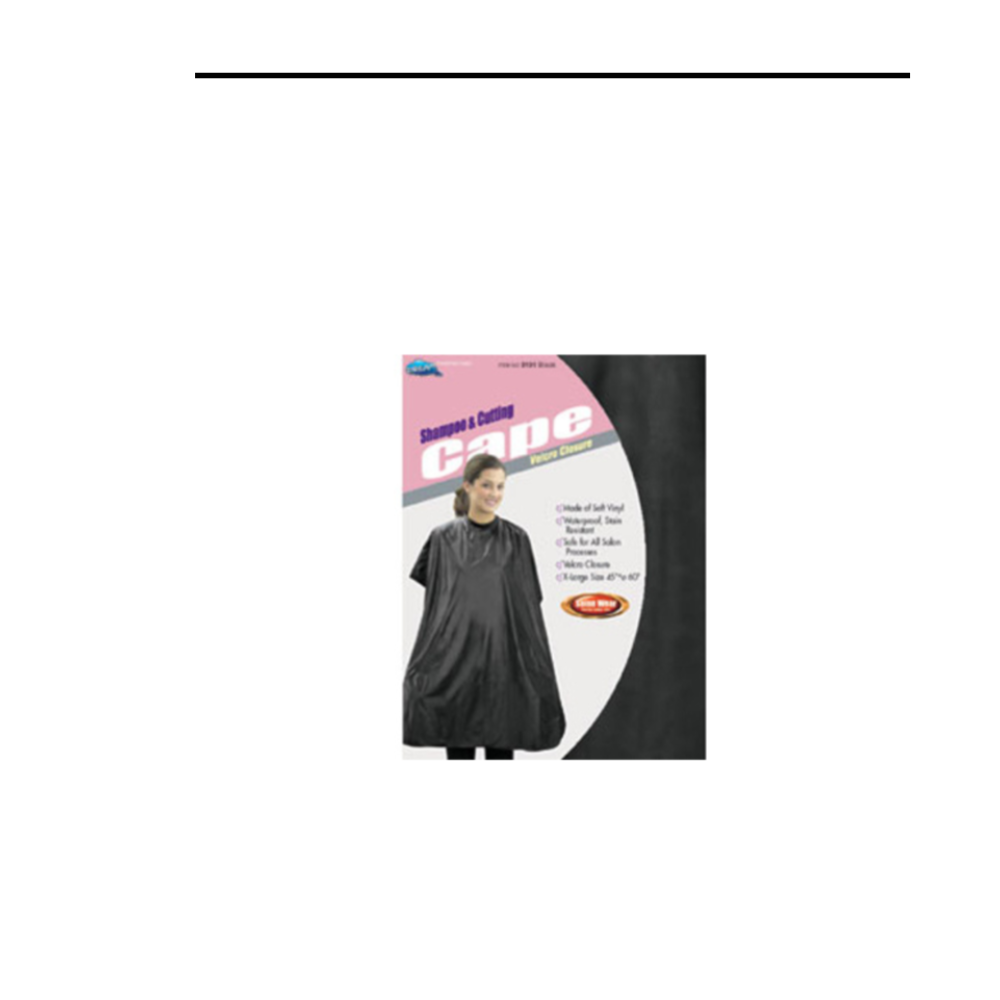 Salonwear / Barberwear: Cape - Shampoo & Cutting