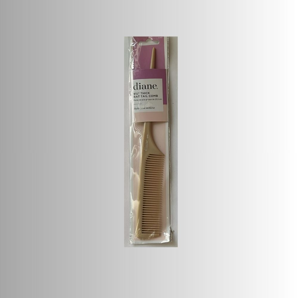 Diane 9" Thick Rat Tail Comb