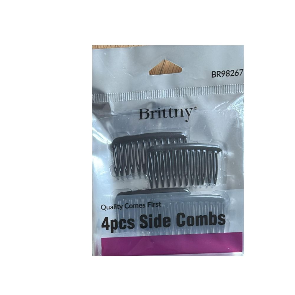 BRITTNY 4 PCS SIDE COMBS