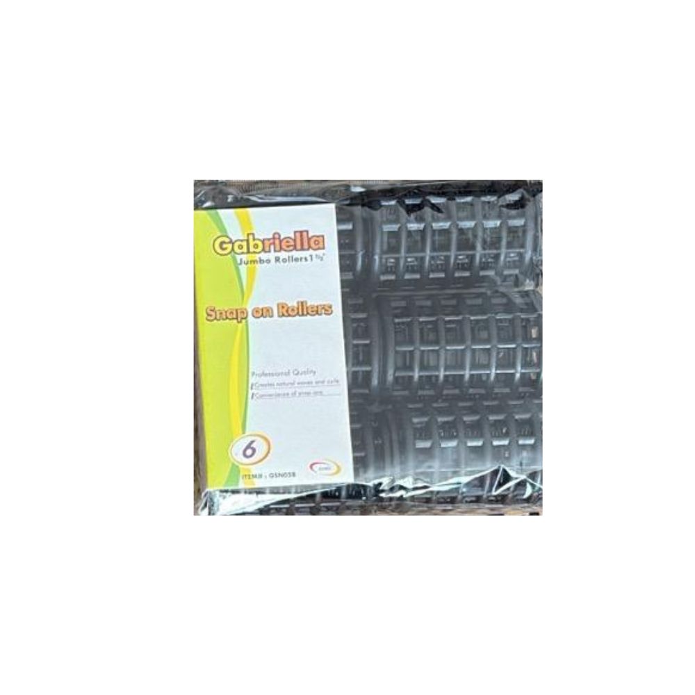 GABRIELLA SNAP ON ROLLERS 6 PCS