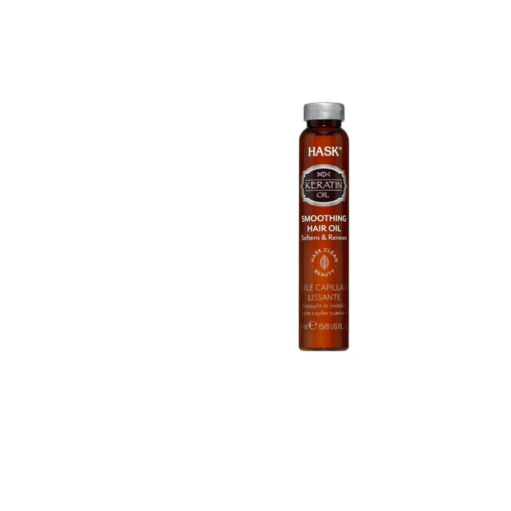 Hask Smoothing Keratin Protein Hair Oil Serum - 18 Ml