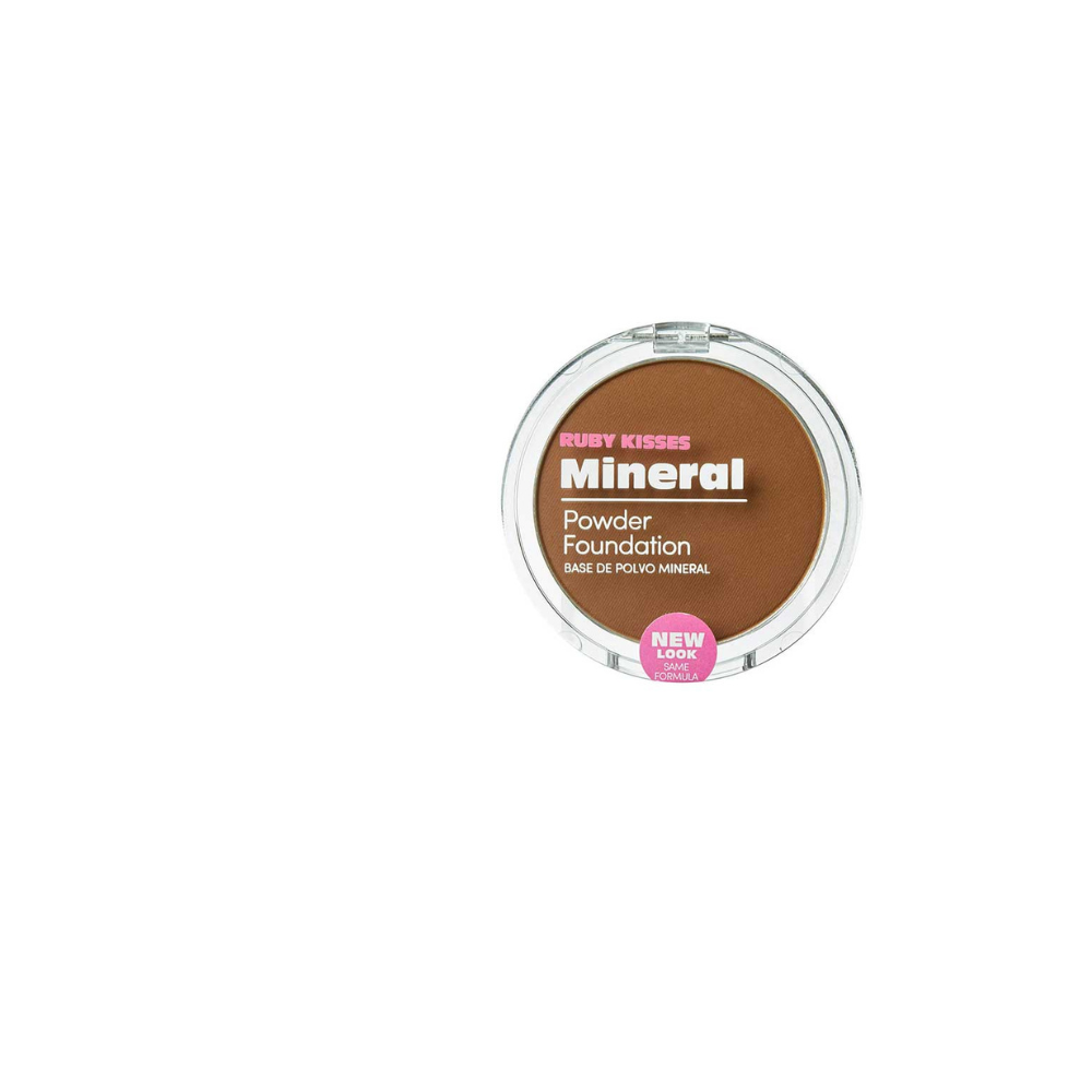 RK BY KISS MINERAL POWDER FOUNDATION : CHESTNUT/ CHATAIGNE_RMP14