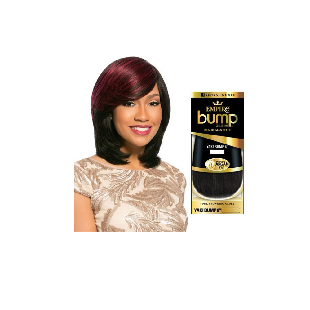 EMPIRE YAKI BUMP 8" - Sensationnel 100% Human Remy Hair Weave