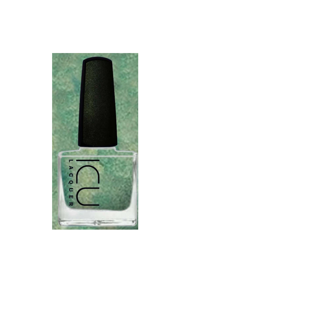 NAIL POLISH: ICU LACQUER #26 BLUE JADE