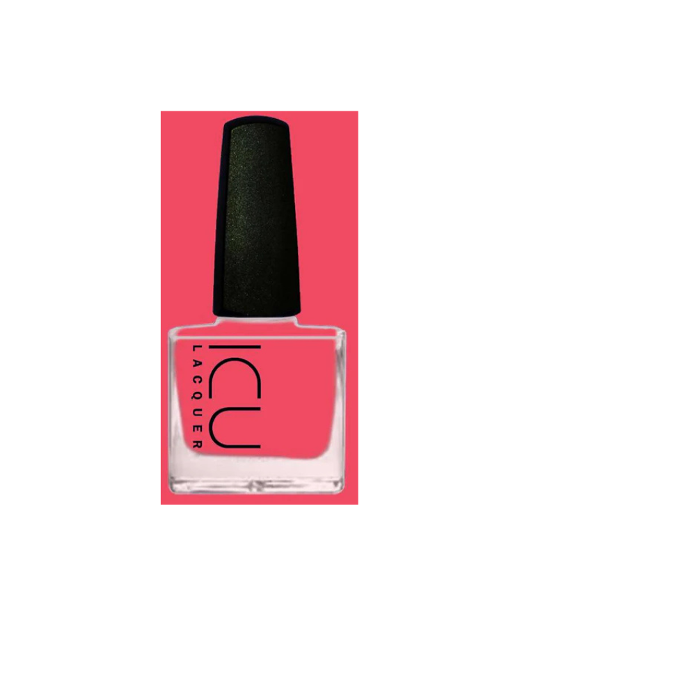 NAIL POILISH: ICU LACQUER #13 PINK PONY