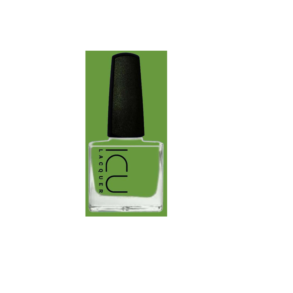 NAIL POLISH: ICU LACQUER #02 EVER GREEN