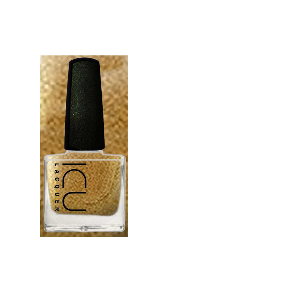NAIL POLISH: ICU LACQUER #25 GOLD