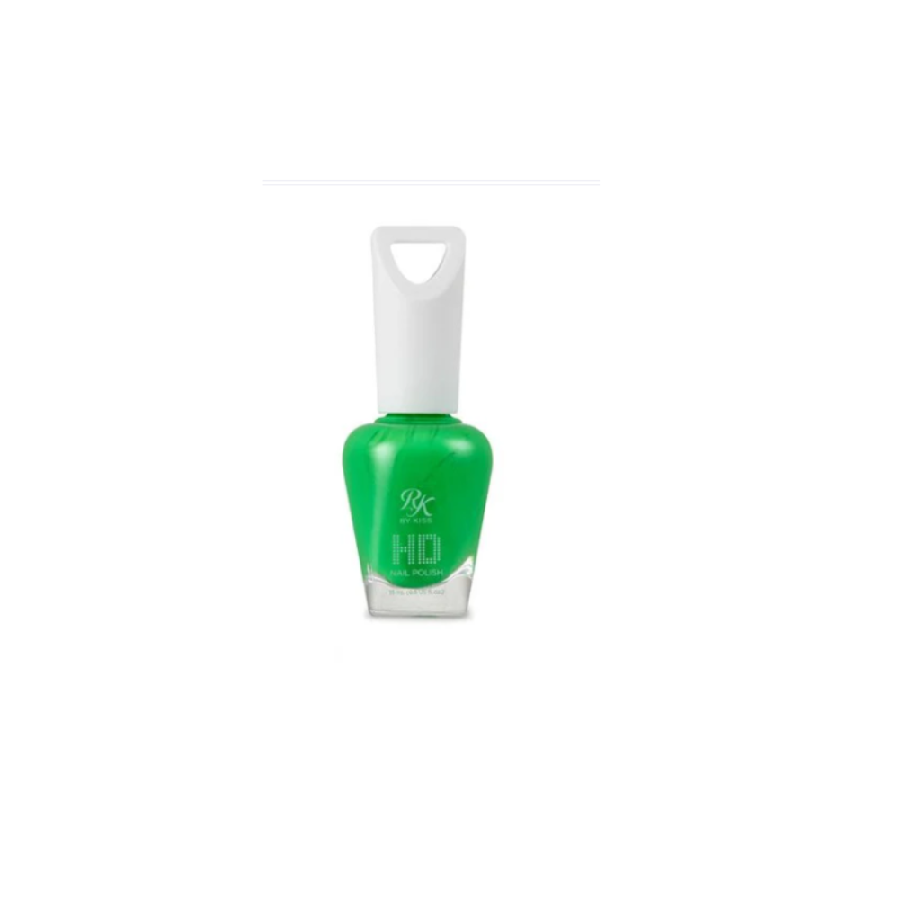 Ruby Kisses High Definition Nail Polish :  HDP04 - LIME GREEN WITH ENVY