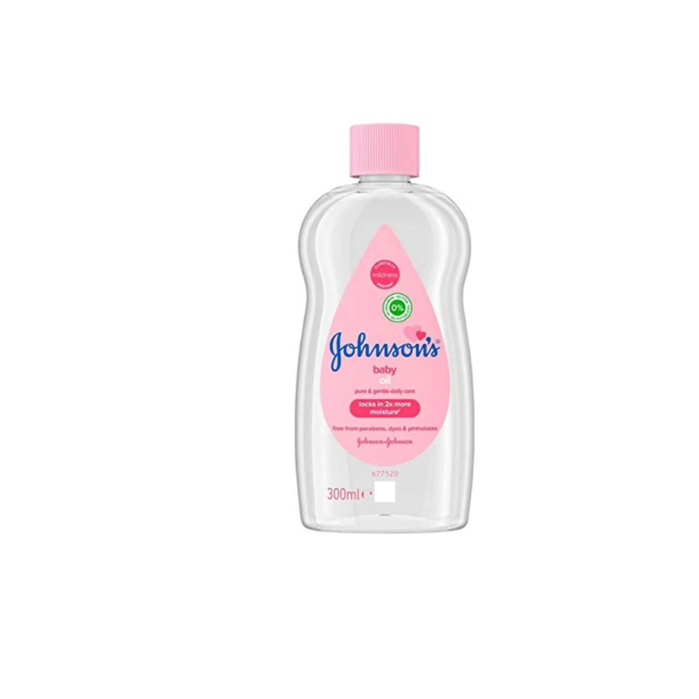 Johnson's Baby Oil, 300ml, White