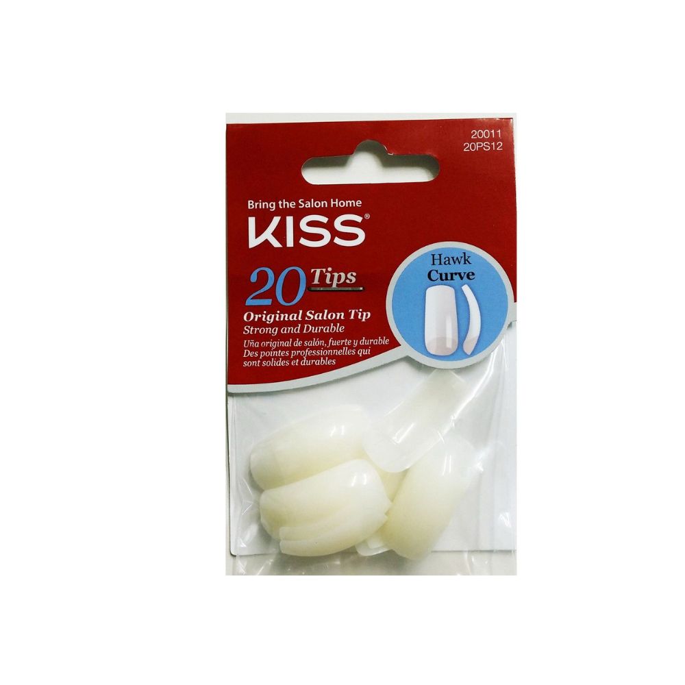 KISS HAWK CURVE 20 TIPS NAILS #20011