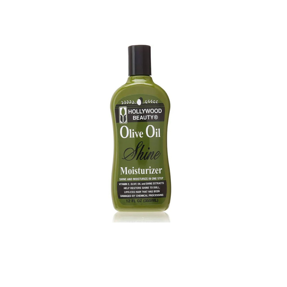 Hollywood Beauty Olive Oil Shine Moisturizer, 12 Oz