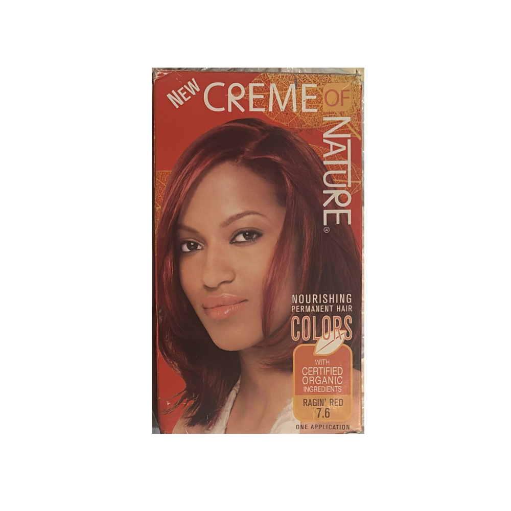 Creme of Nature Permanent Hair Color 7.6 Ragin' Red