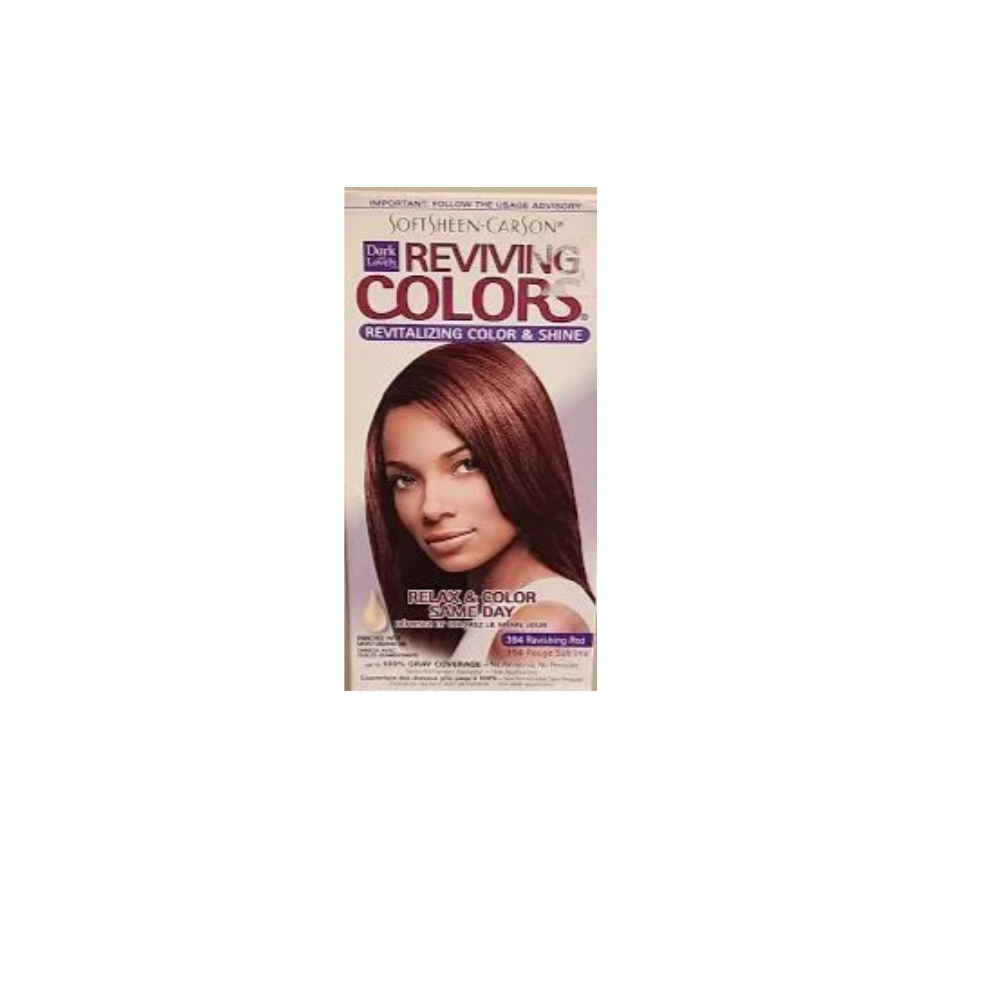 Soft Sheen-Carson Dark & Lovely Reviving Permanent Color Hair 394 Ravishing Red