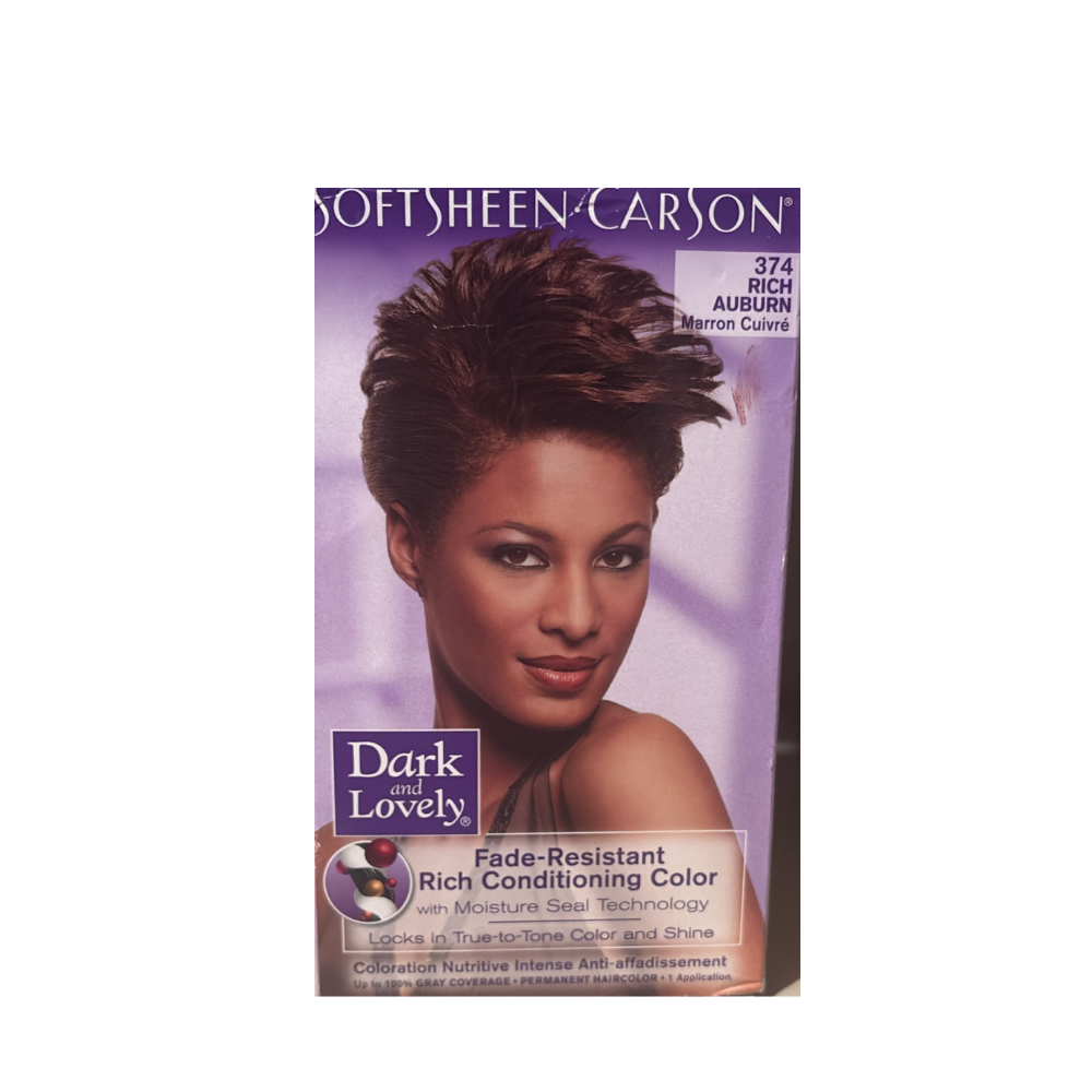 Permanent Color Hair Dark and Lovely Fade Resist  374 Rich Auburn