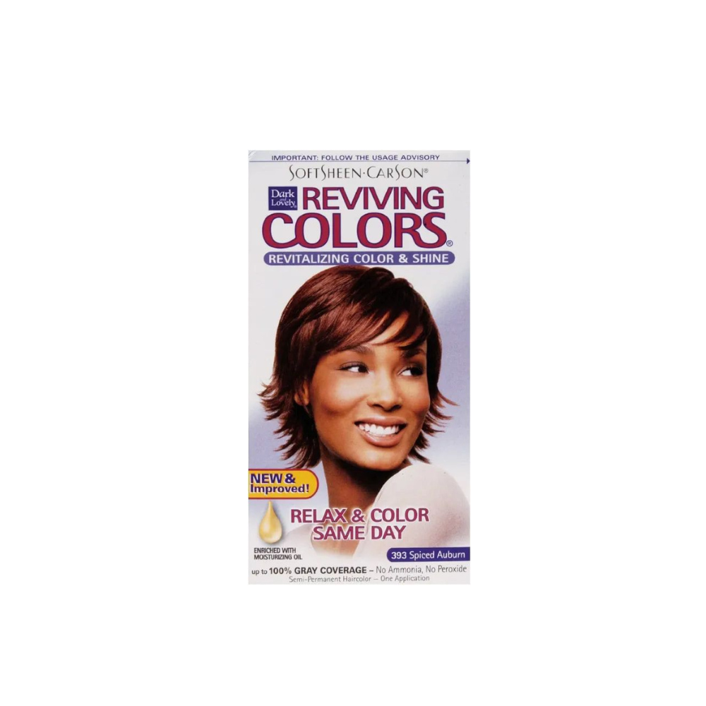 Soft Sheen-Carson Dark & Lovely Reviving Permanent Color Hair 393 spicy auburn