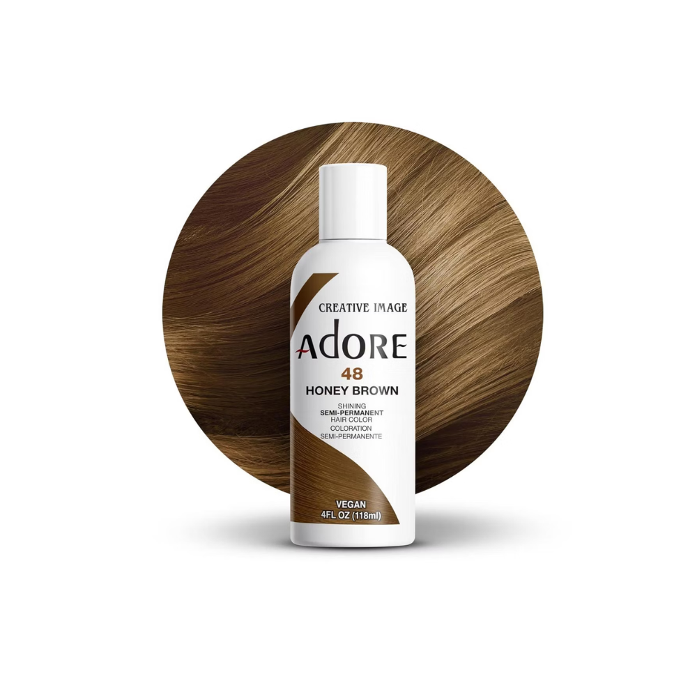 Adore Semi-Permanent Hair Color - 48 HONEY BROWN - Hair color Dye