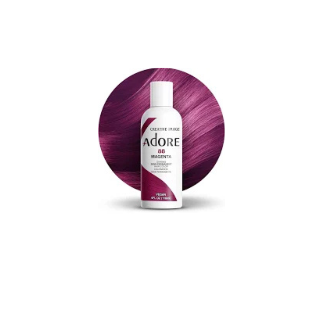 Adore Semi-Permanent Hair Color-  88  MAGENTA Hair color Dye